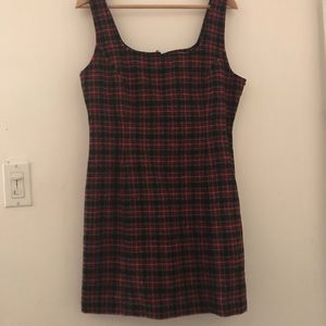 Red Plaid Dress from Abercrombie and Fitch